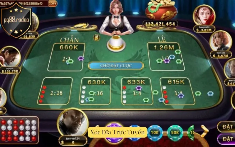 Xóc Đĩa Trực Tuyến